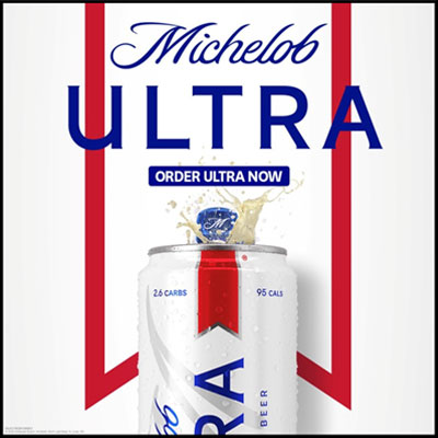 Michelob Ultra: order ultra now