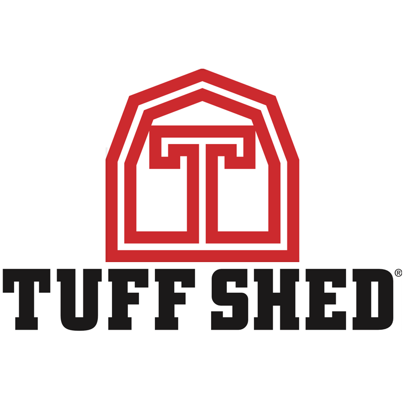 Tuff Shed Logo, links to www.tuffshed.com.