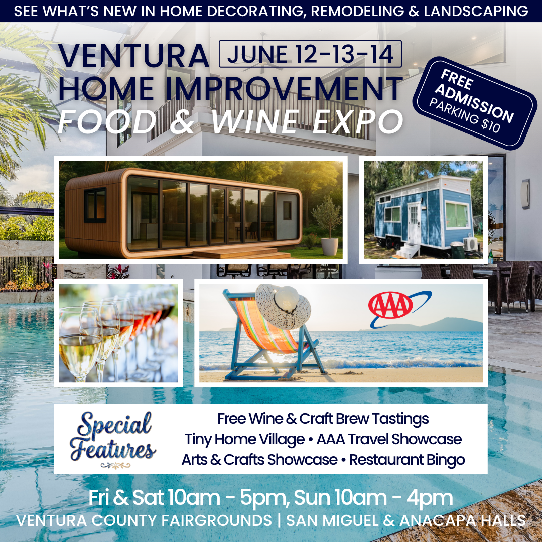 Home improvement food and wine expo Ventura County Fairgrounds